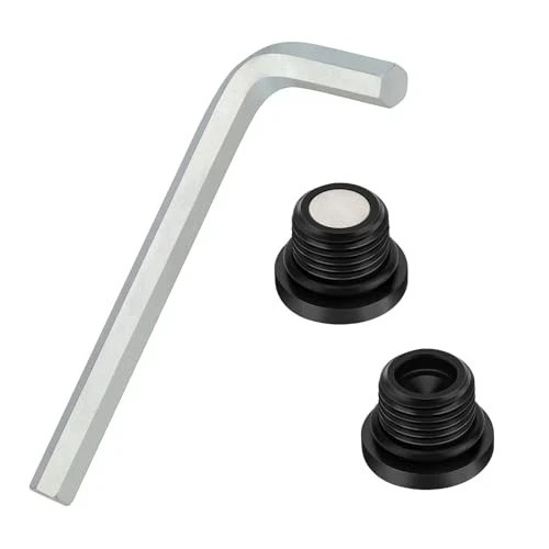 2 Pcs Front Differential Oil Drain Fill Plug Kit for Polaris RZR Ranger