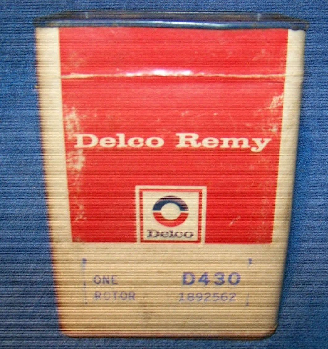 Chevy pickup, Nova Distributor Rotor Delco Remy 1892562 USA made