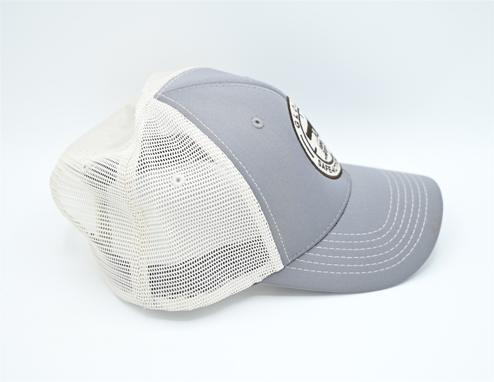 GLOCK PERFECTION GRAY MESH HAT 17 19X 21 22 23 26 27 34 42 43 43X 45 47 48 RARE