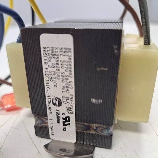 Trane BE30607004, X13550411020 Transformer, 208/240 to 24V, 50/60HZ, 50VA