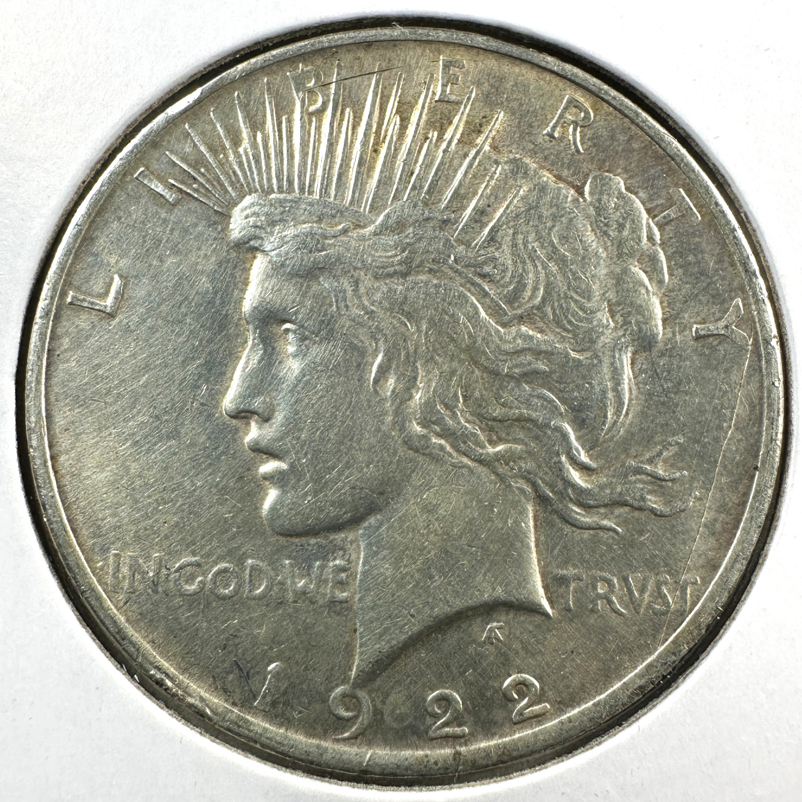 1922 $1 Silver Peace Dollar (89485)