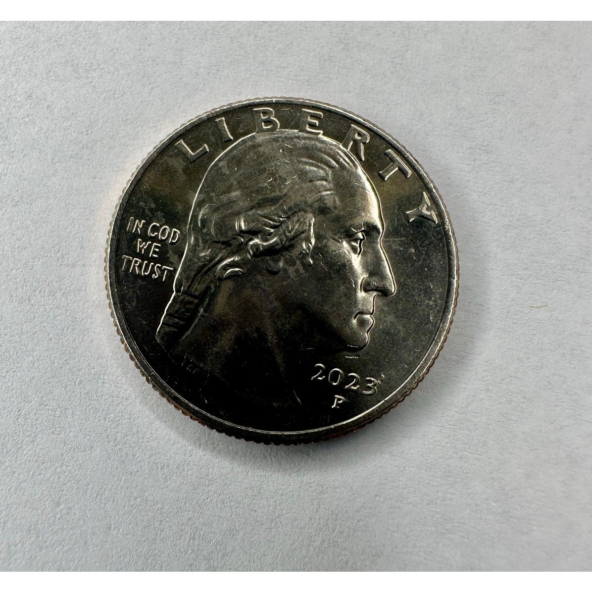 Edith Kanakaole 2023 P 25 Quarter "IN COD WE TRUST" Error $0.25