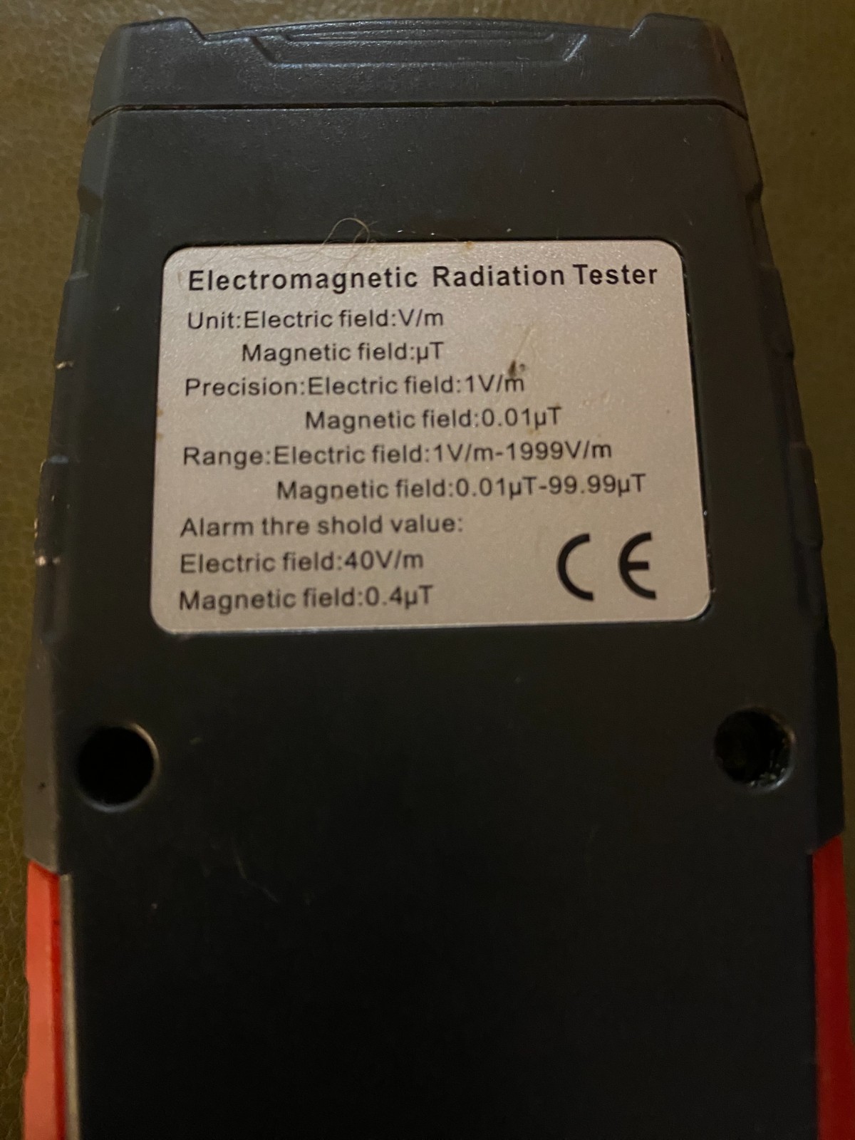 EMF *Electromagnetic Radiation Tester *gently used *ghost hunting tool *tested
