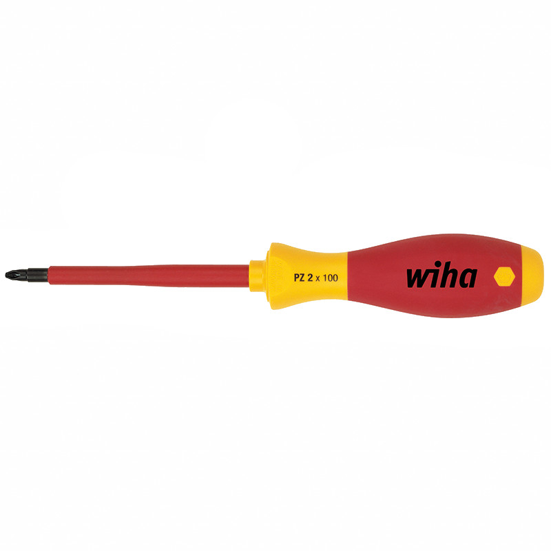 Wiha 32402 #2 x 100mm Insulated Pozidriv Screwdriver