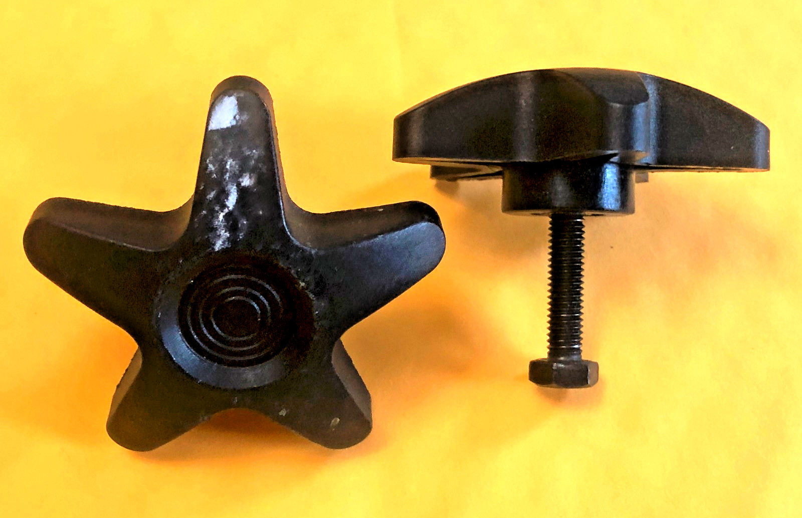 Star Shaped Height Adjustment Knob Handle, Rollator Parts Steel Rolling Walker