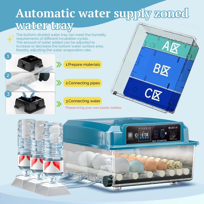 16,36 Eggs Incubator for Hatching Eggs with Automatic Turner