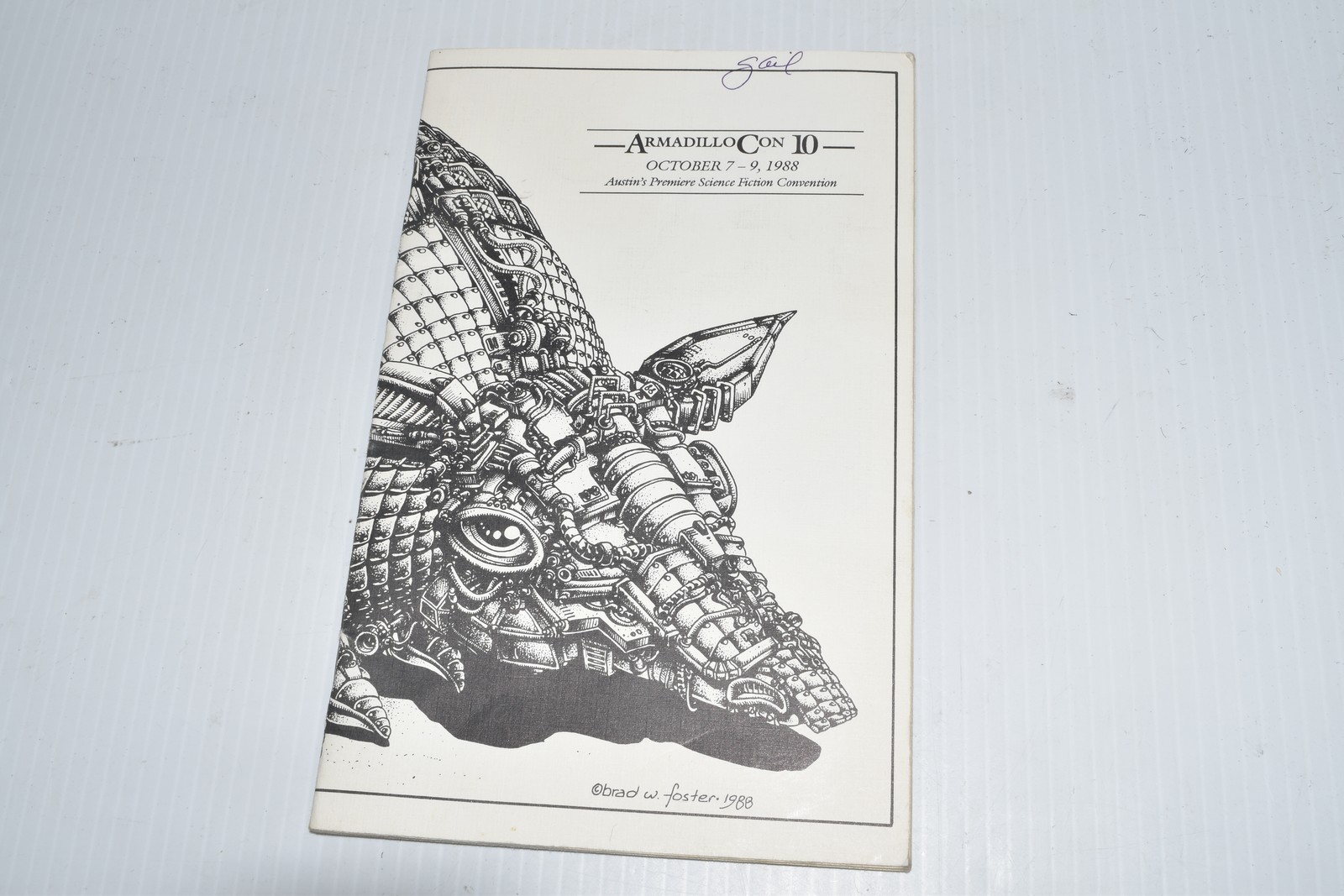 ARMADILLOCON 10 & 111 1988/89 AUSTIN'S  SCIFI CONFERENCE   (RPB1185)