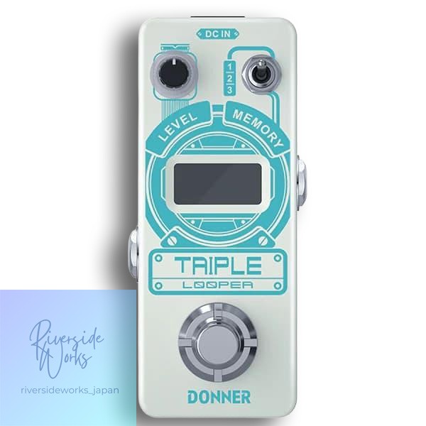 Donner Triple Looper Effect Pedal 90 Minutes Recording Used