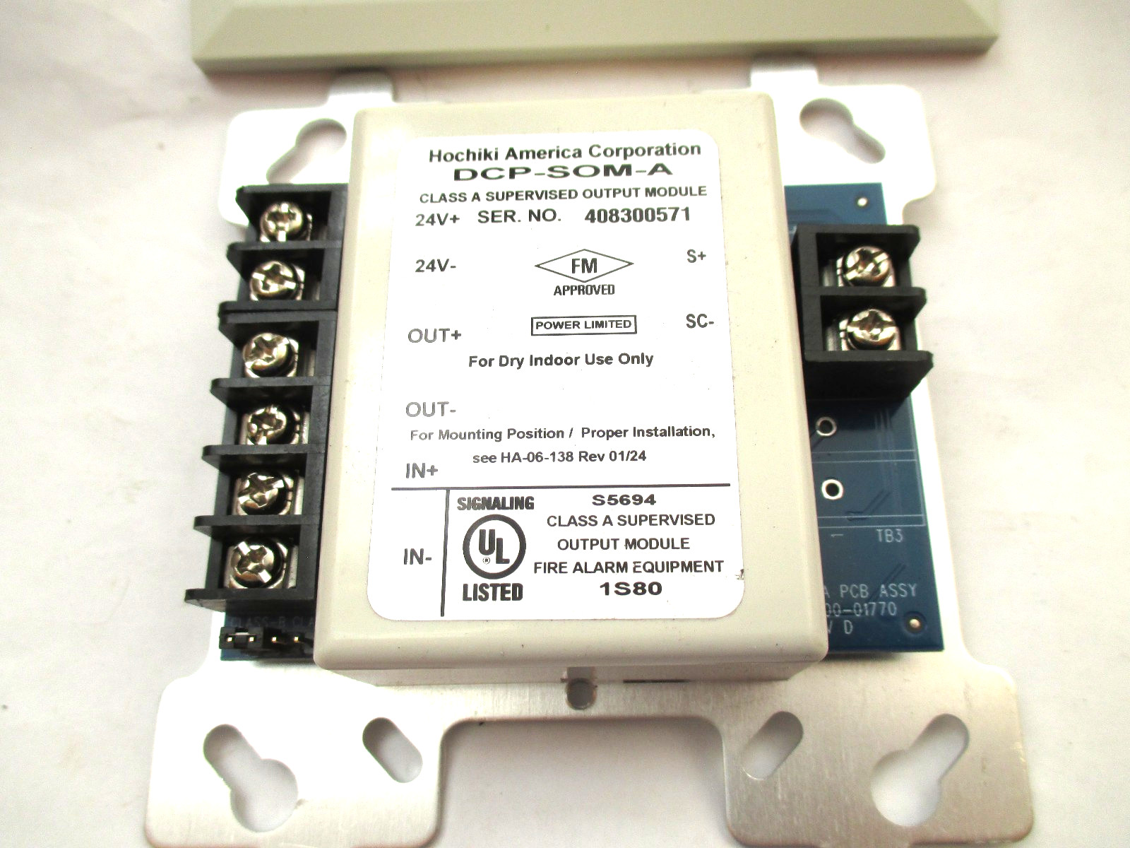 Hochiki DCP-SOM-A Class A Supervised Output Module, Addressable