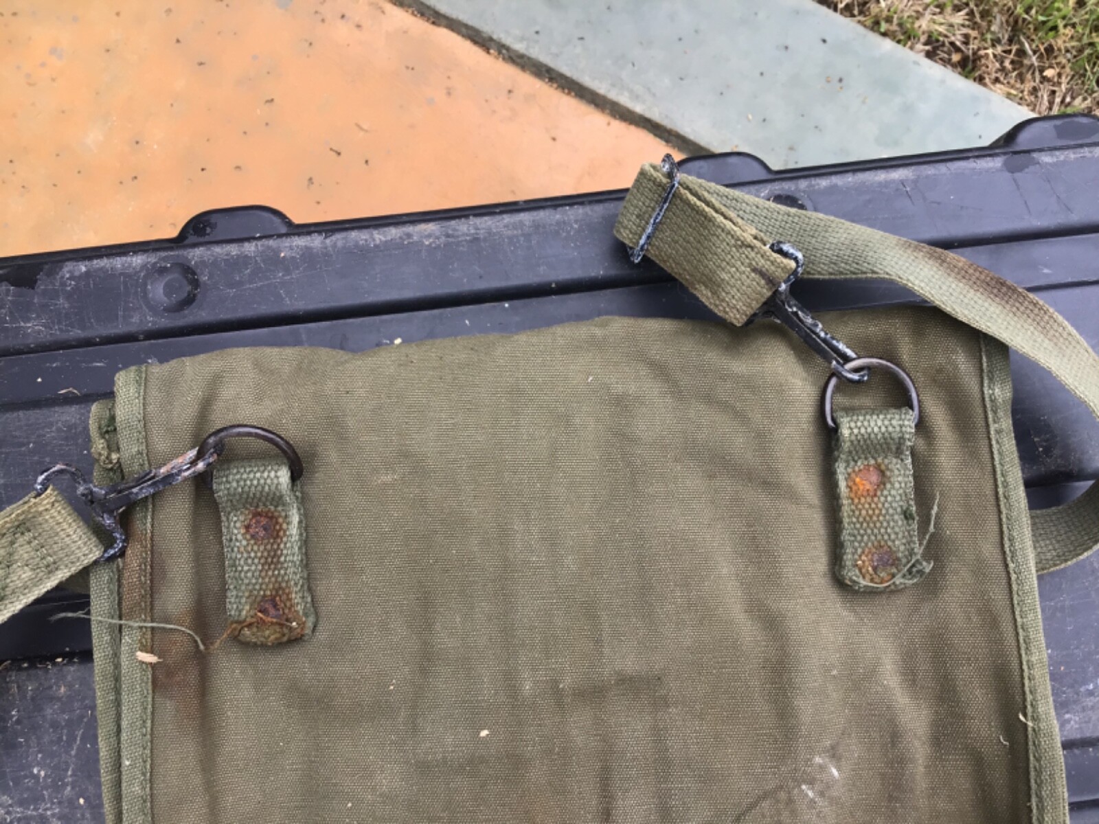 1980 Canvas Map Case