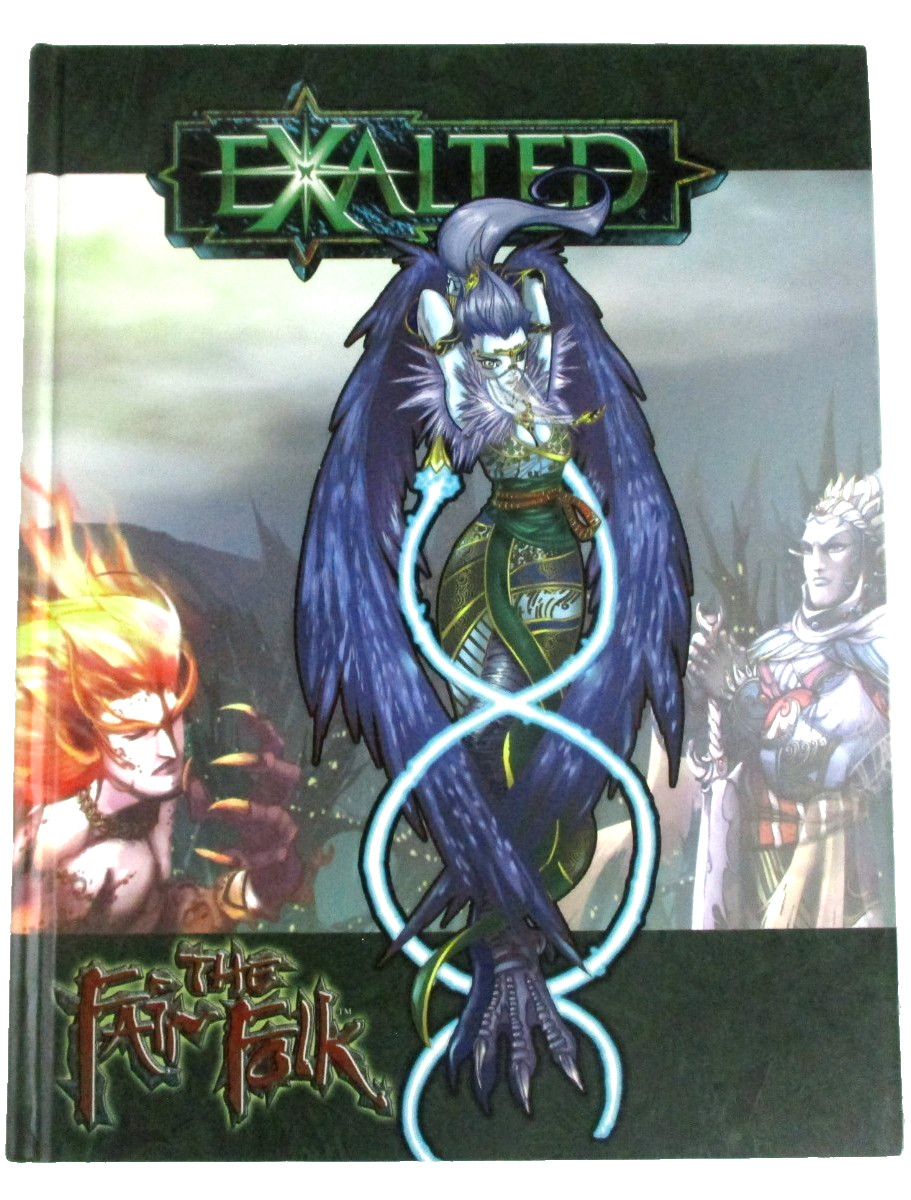 Exalted: THE FAIR FOLK RPG Roleplaying Book HARDCOVER Excellent!!