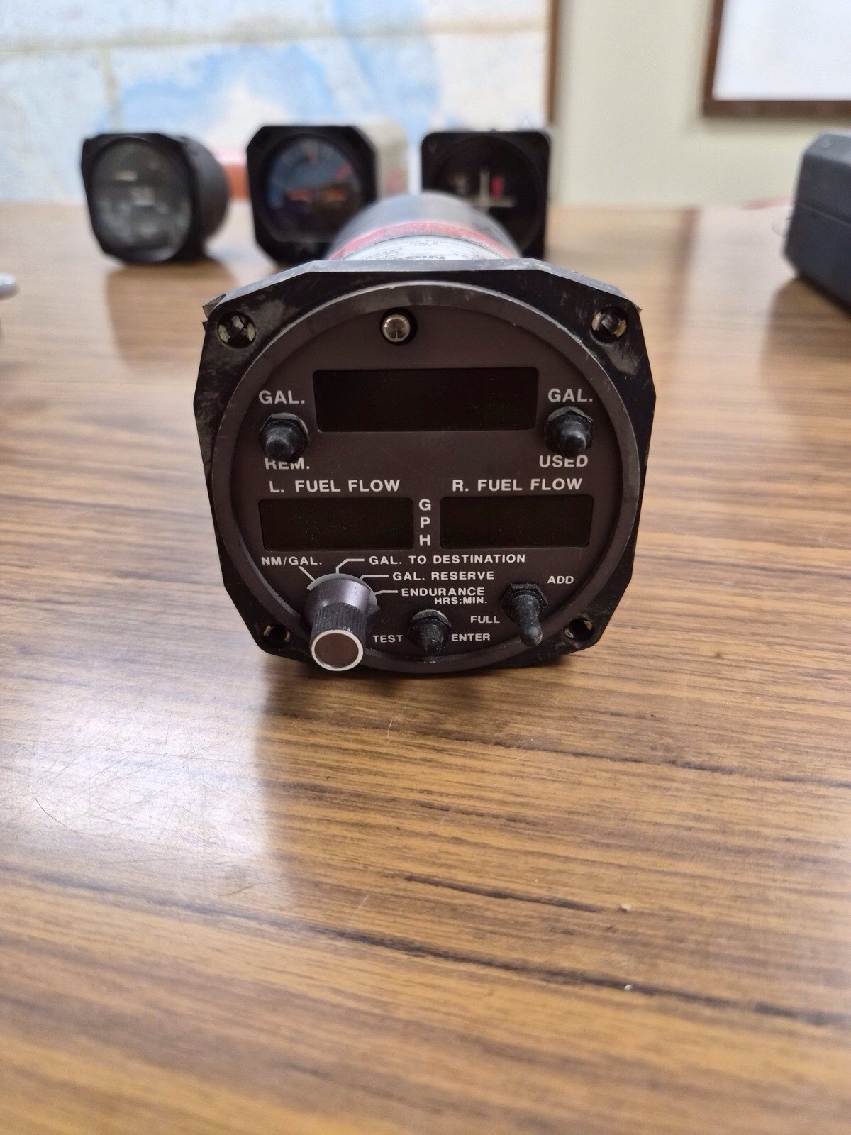 Cessna 421C, Shadin Avionics, Fuel Flow Indicator, P/N 910532T