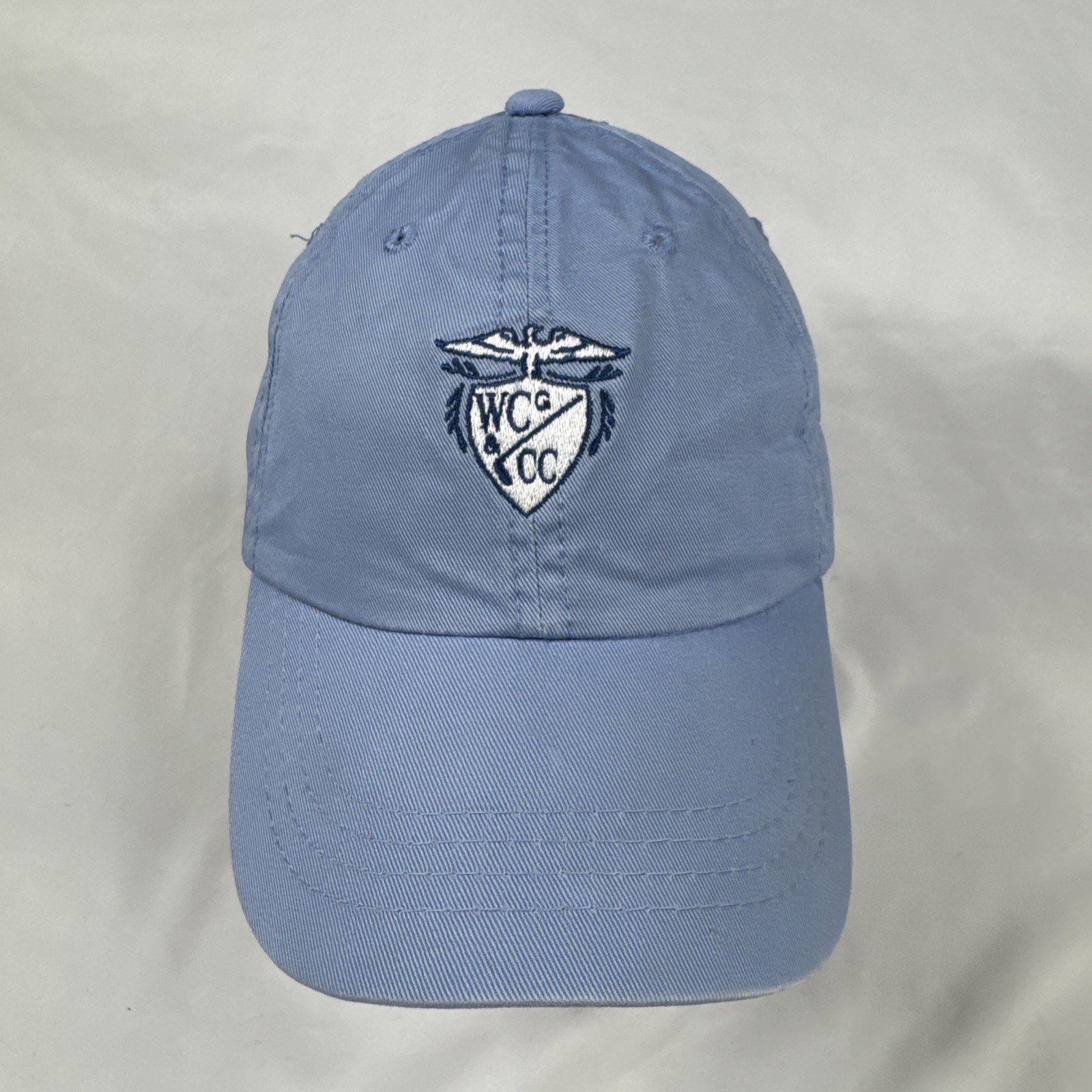 West Chester Pennsylvania PA Golf Club Hat Light Blue Strap Back Cap