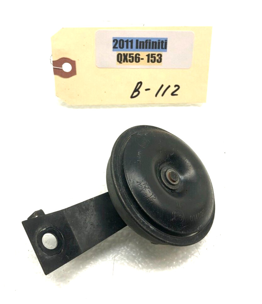 2011-2017 INFINITI QX56 QX80 HIGH & LOW TONE SIREN HORN OEM.