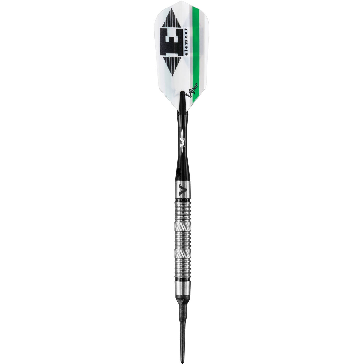 Viper Element Tungsten Soft Tip Darts Grooved Barrel 18 Grams