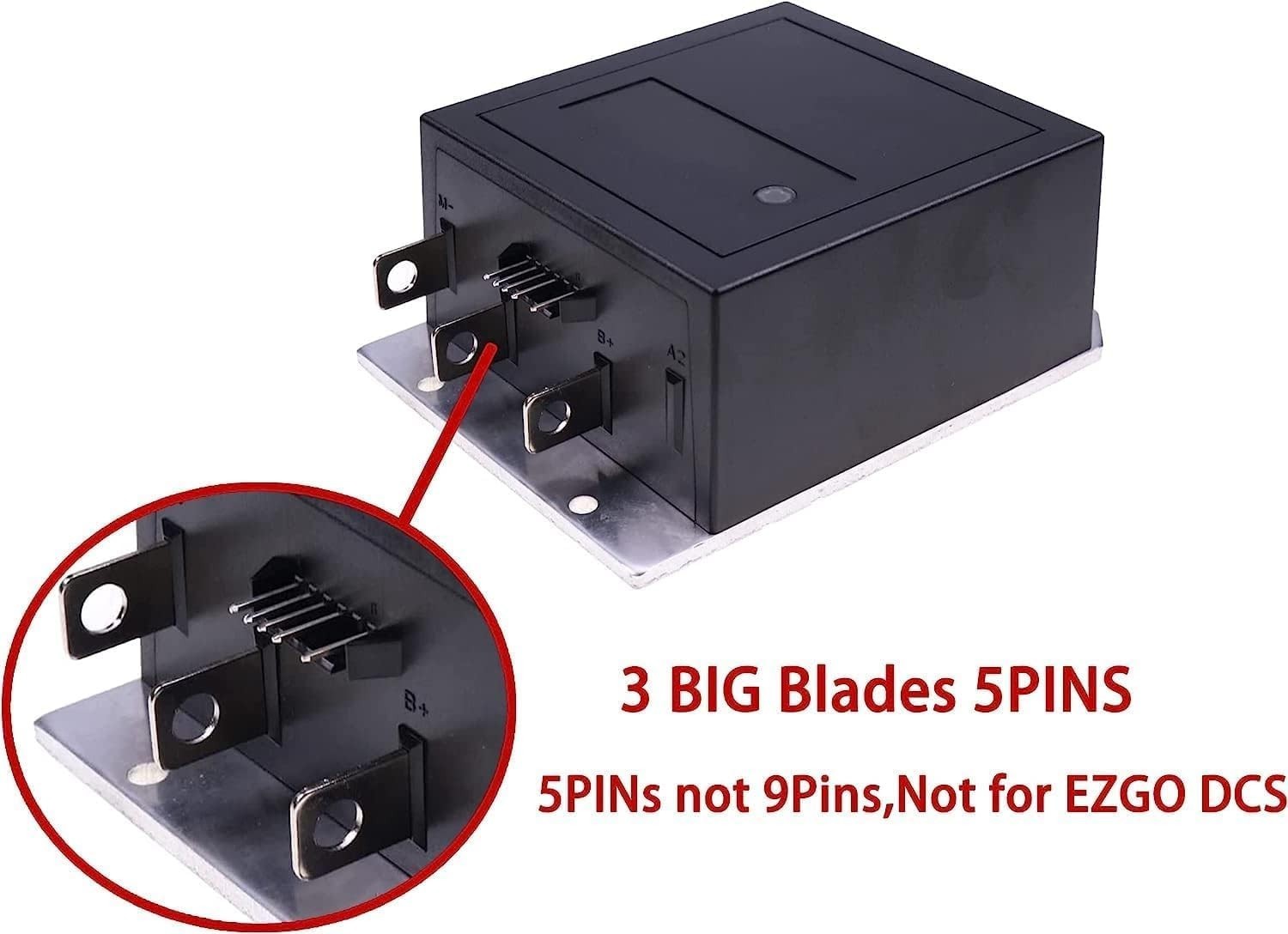 High-Performance 36V 350A Speed Controller for E-Z-GO Golf Carts - 1994 to Now