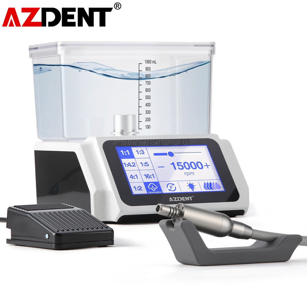 Motor Electrico LED Dental Pantalla Tactil con Sistema de Suministro de Agua