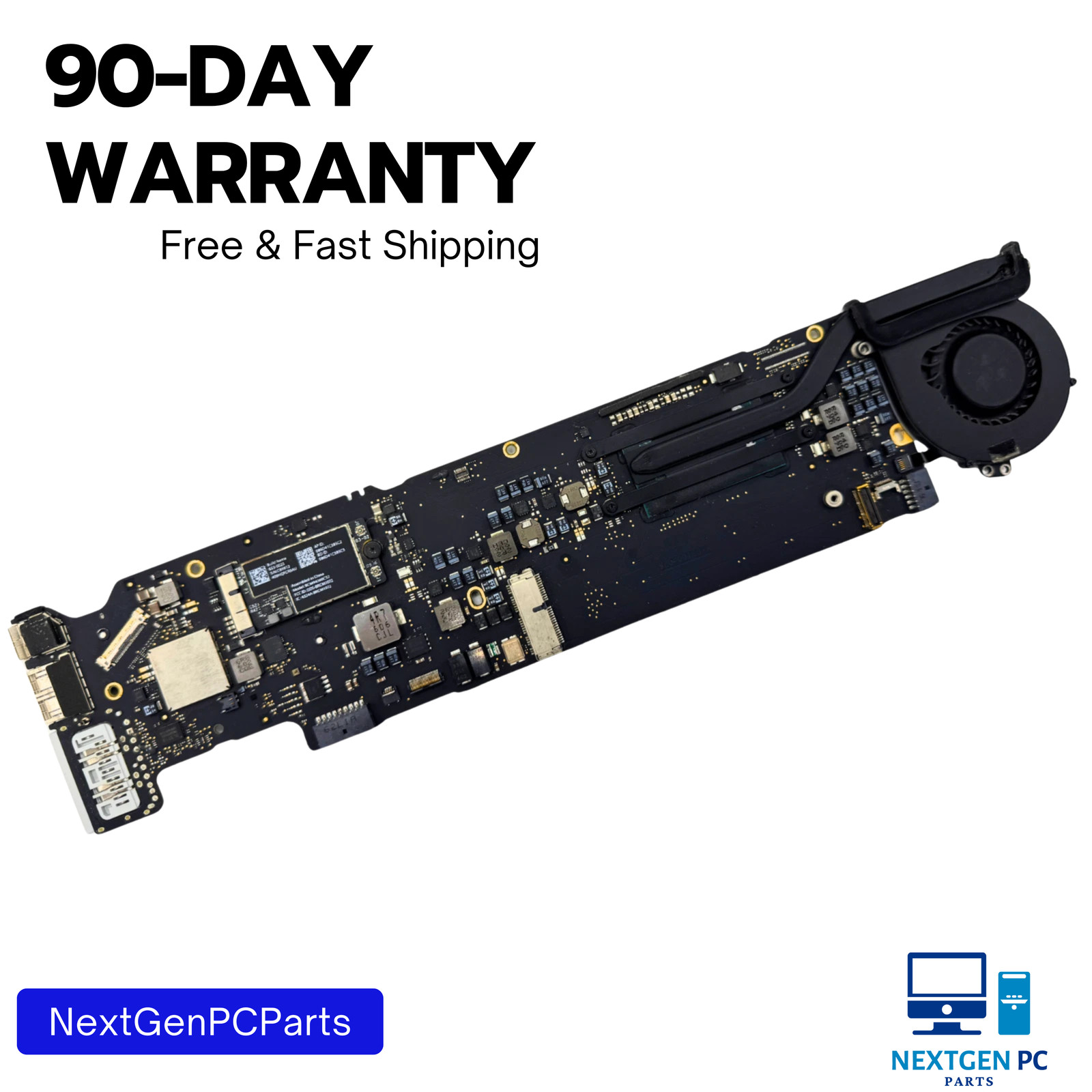 MacBook Air A1466 13" 2015 Logic Board i5-5350U 1.6GHz 4GB 820-00165-A
