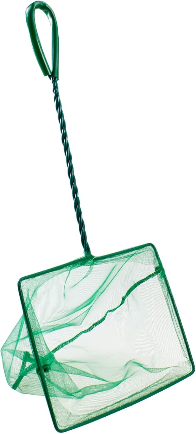 AQUANEAT 8 Inch Aquarium Fish Net with Firm Handle