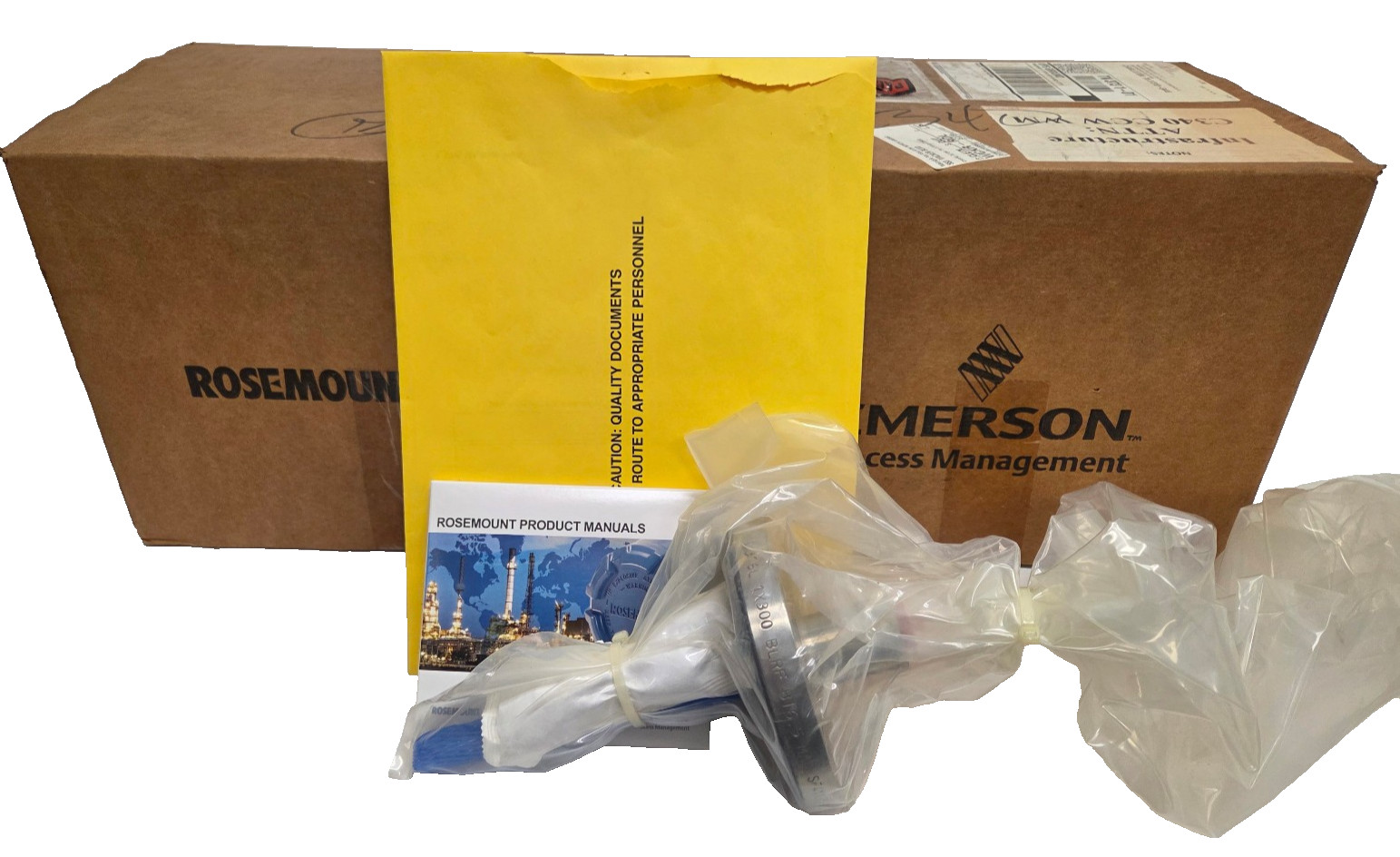 New Rosemount Emerson 96 Thermowell, 165mm , PMI, Flanged 1" 300#, Dye Penetrant