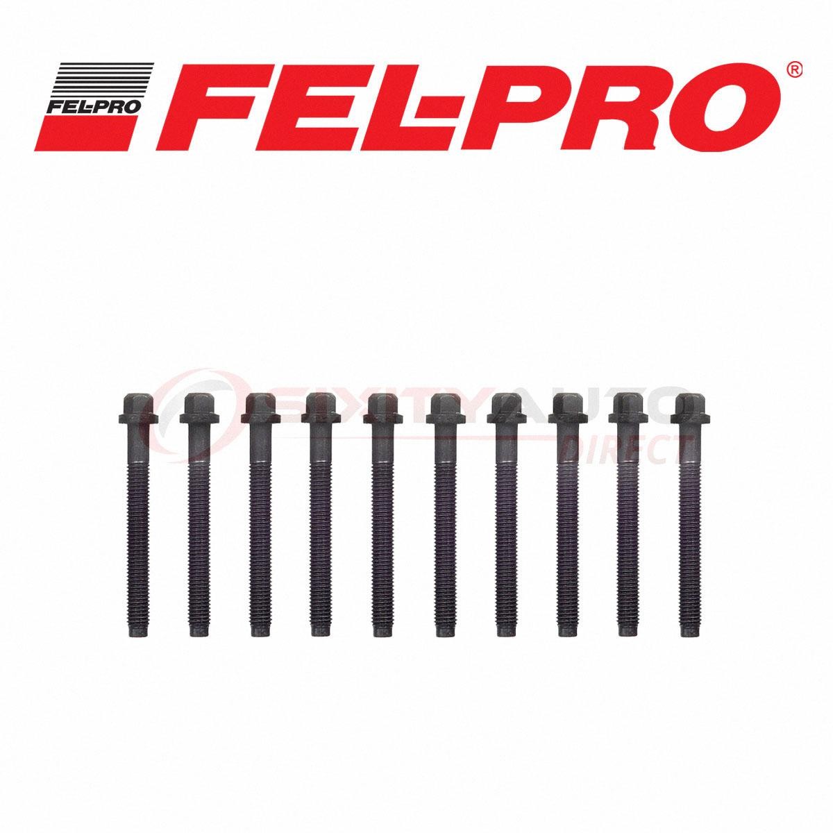 Fel-Pro Cylinder Head Bolt Set for 1981-1982 Ford Granada 2.3L L4 - Engine ox