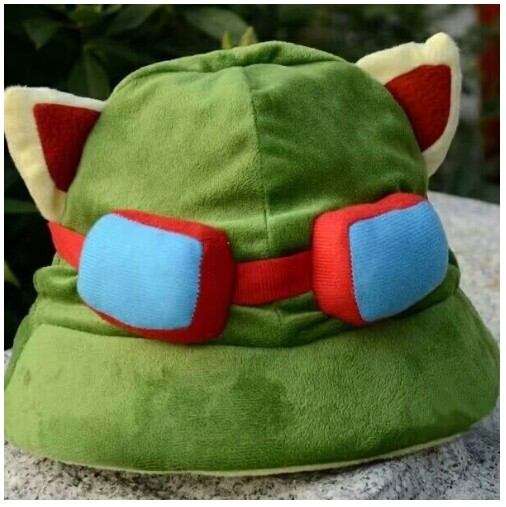 League of Legends Official Teemo Cap Unisex Hat Accessory Gift Cosplay Costume