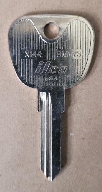 Ilco X144, BMW3-P (BMW3) Key Blank : BMW