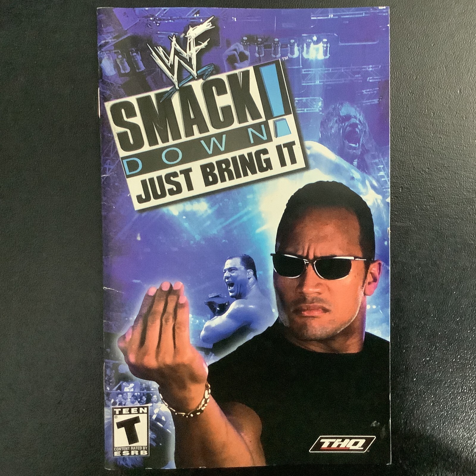 WWF Smackdown! Just Bring It! PS2 PlayStation 2 Instruction Manual Only