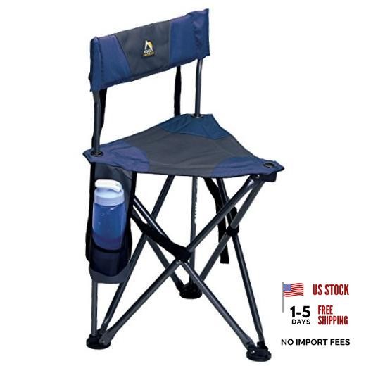 Quik-E-Seat Portable Camping Stool Midnight