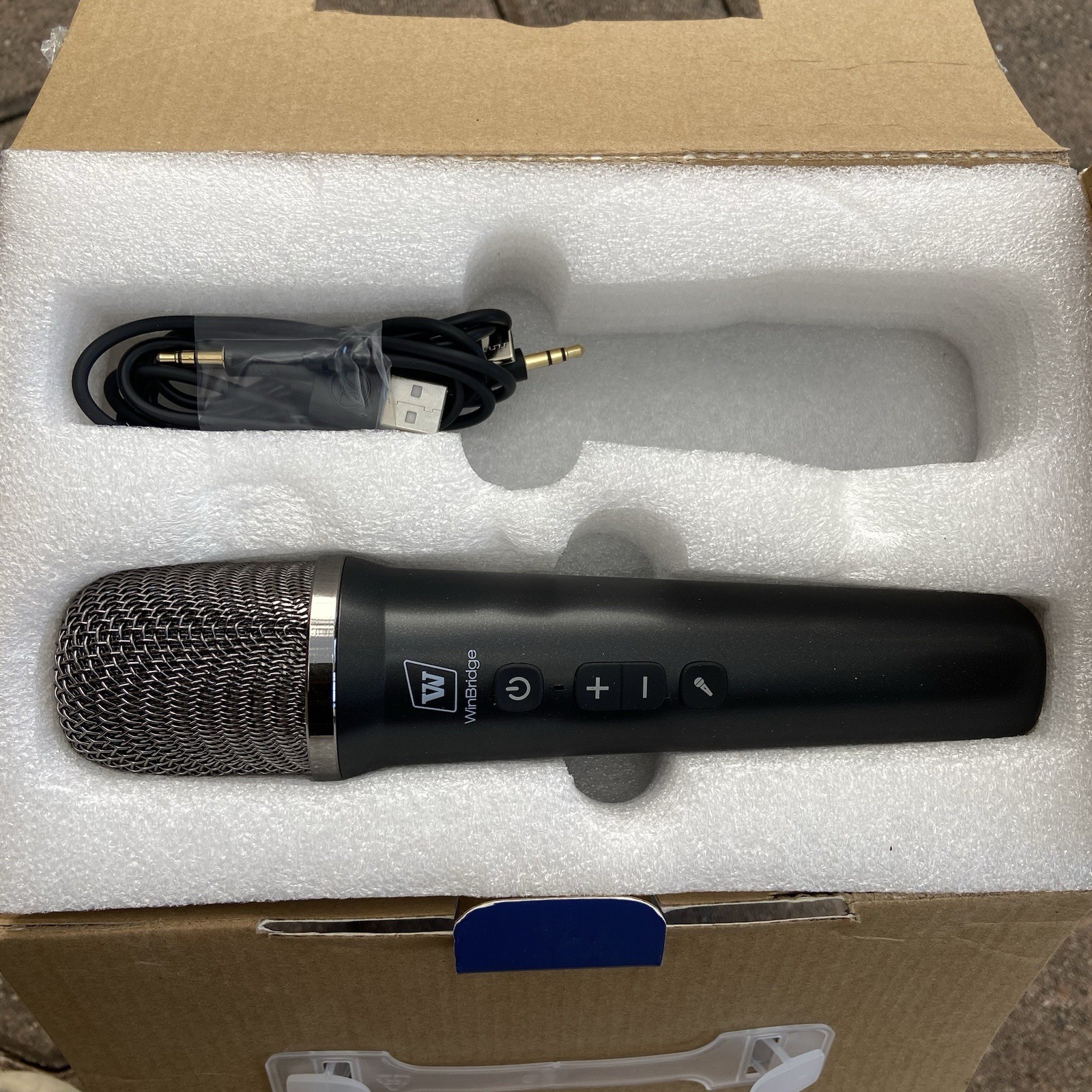 WinBridge S100 70W Voice Amplifier and Speaker with Mic, Bluetooth PA System