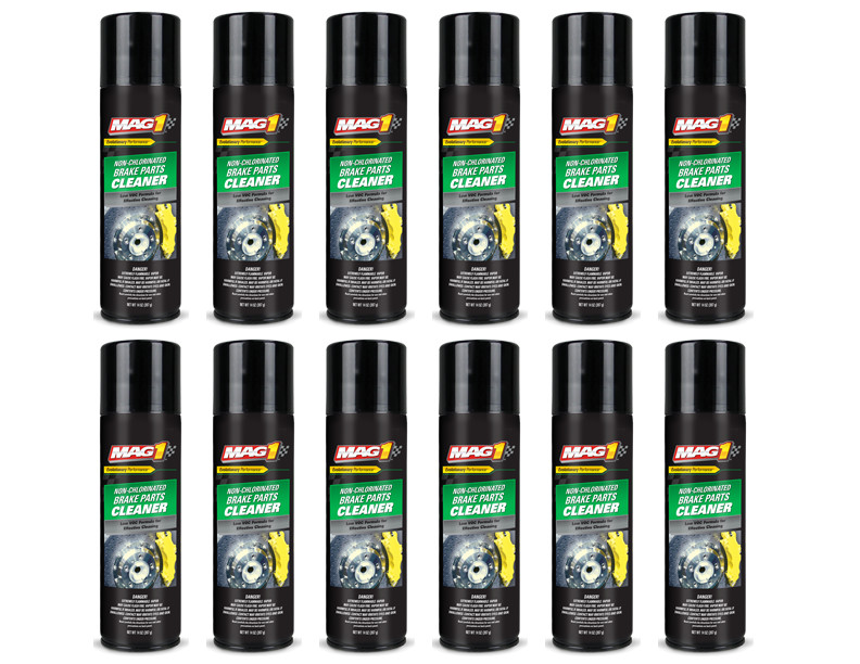 MAG 1 Non-Chlorinated Brake Cleaner, Case of 12 - 14 Ounce Cans