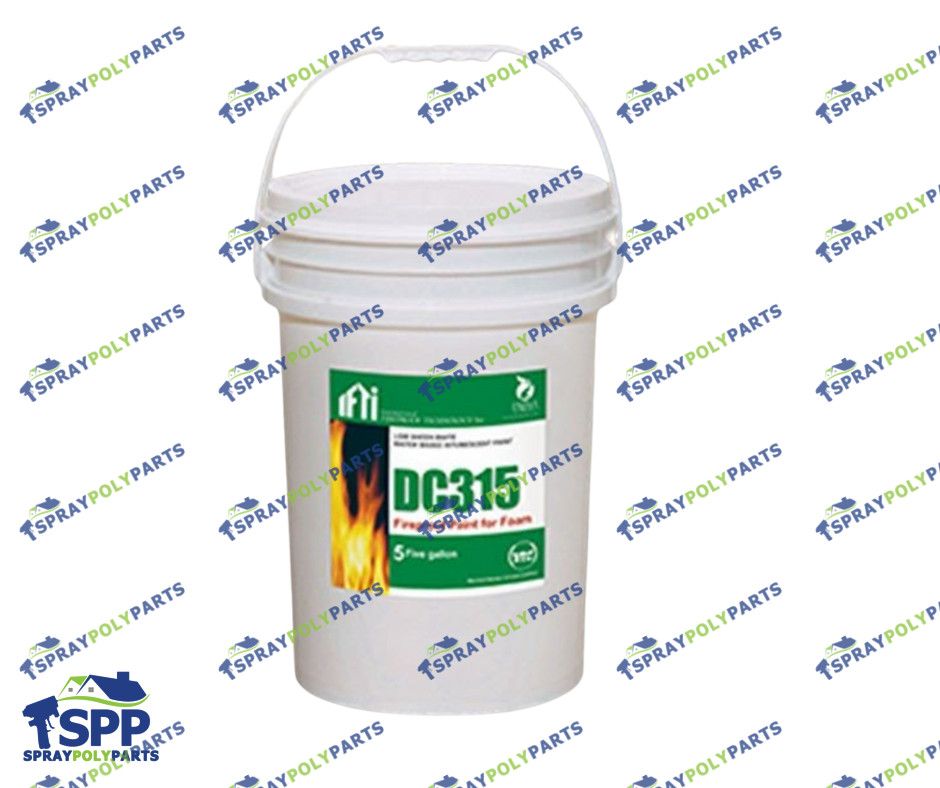 White Intumescent Coating Thermal & Ignition Barrier 5 Gallon Pail-(DC315 )