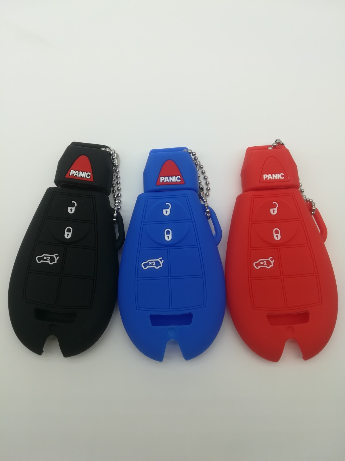 3*Fob Key Cover for 2014 2015 2016 DODGE DART CHALLENGER CHARGER MAGNUM CHRYSLER