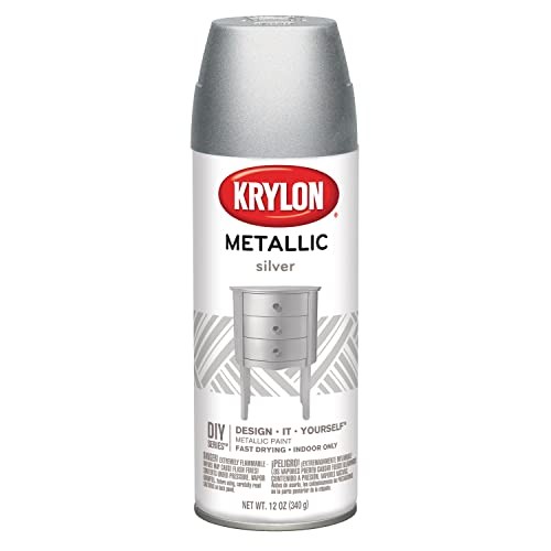 Krylon K01406 Brilliant Aerosol, 11-Ounce, Silver  Assorted Sizes , Colors