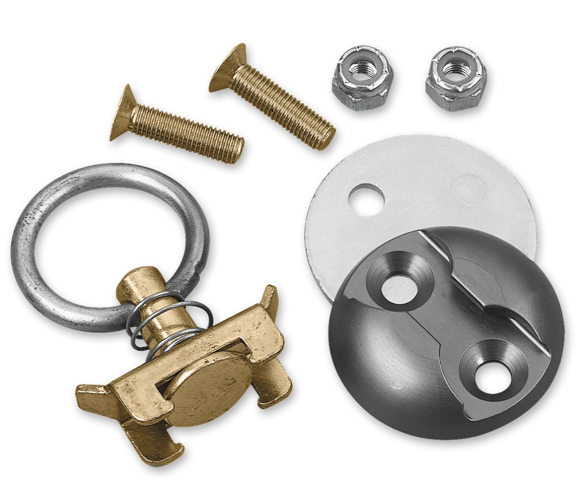 Ancra 40890-10 Quick-Disconnect Tie Down Ring & Anchor Kit