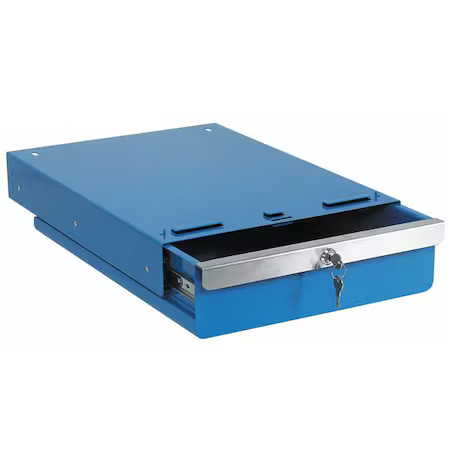 Benchpro D4s Drawer, 14-1/2 W X 20 D X 4 In. H, Blue