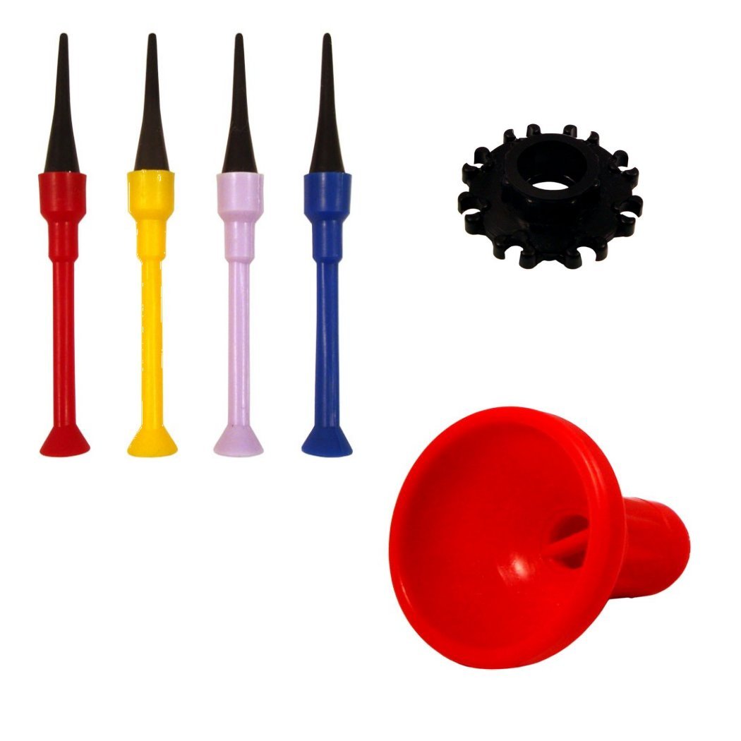 24 .40 Cal Soft Tip Blowgun Darts, Safety Mouth Piece & Quiver by Venom Blowguns