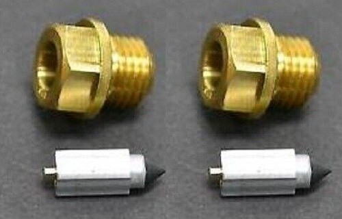1.5 VITON TIP CARBURETOR NEEDLE VALVE & SEAT POLARIS 2000-2023 500 550 INDY RMK