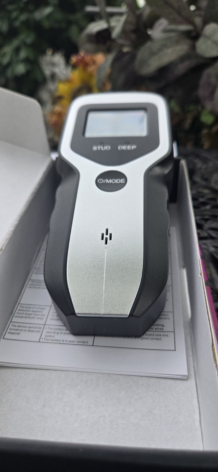 Rohs SY01 Stud Finder Wall Scanner Electronic Silver Stud Sensor Detector NIB