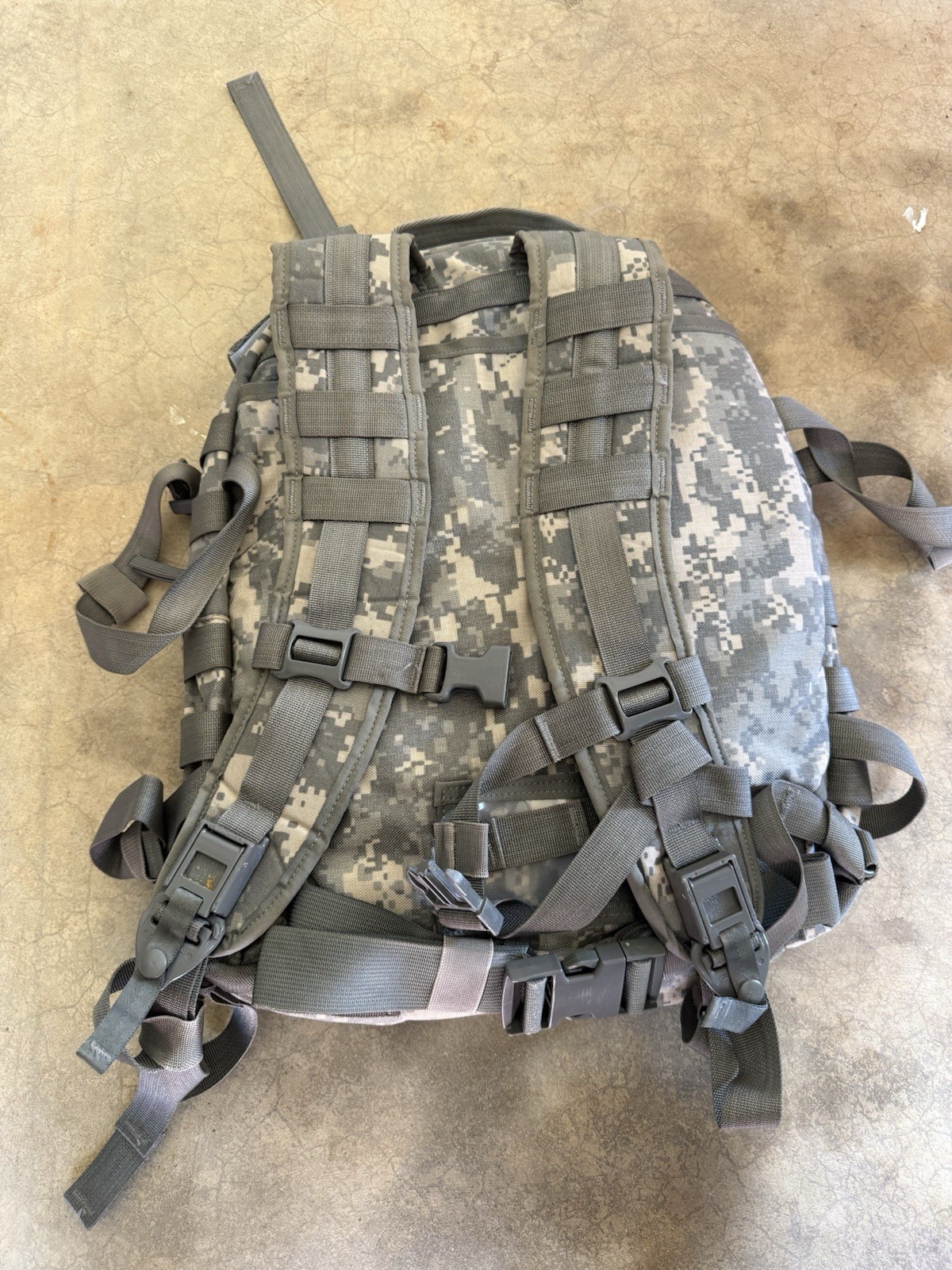 US Military Surplus Digital Camouflage Backpack Militaria Theme