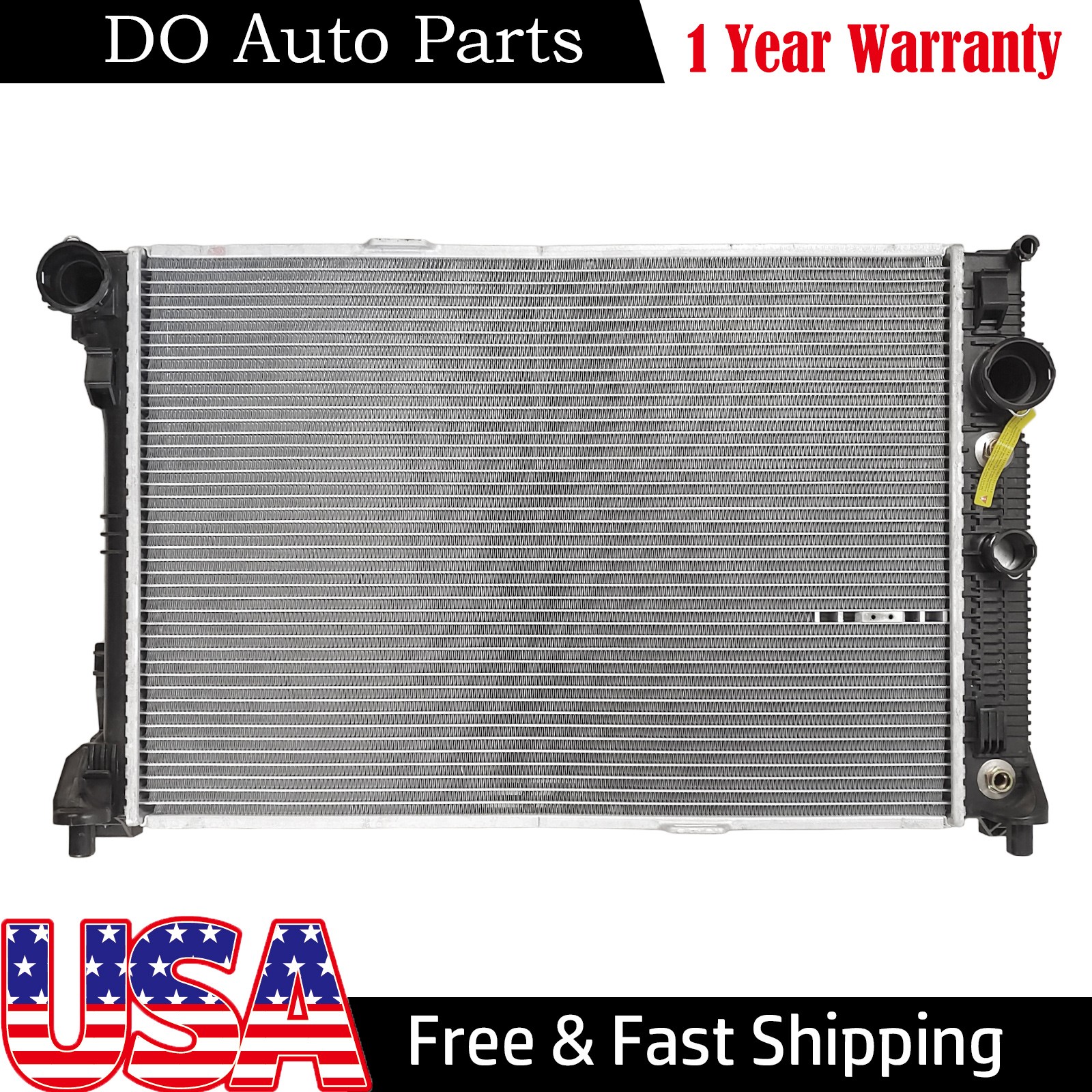 13162 Aluminum Radiator for Mercedes-Benz C300 C350 E400 E350 E550 GLK350