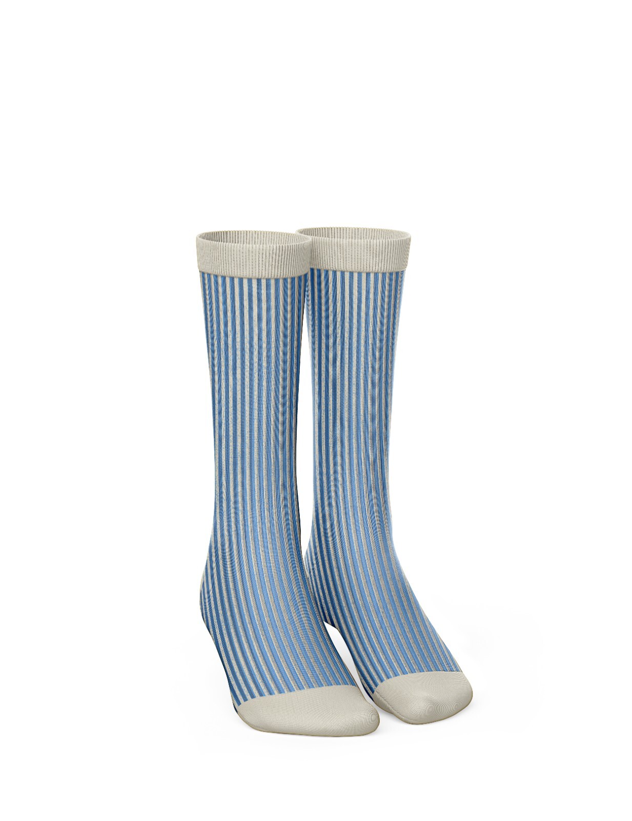 Mens Luxury Over the Calf Cotton Dress Socks 100% Made in Italy US 7-12 EU 40-45
