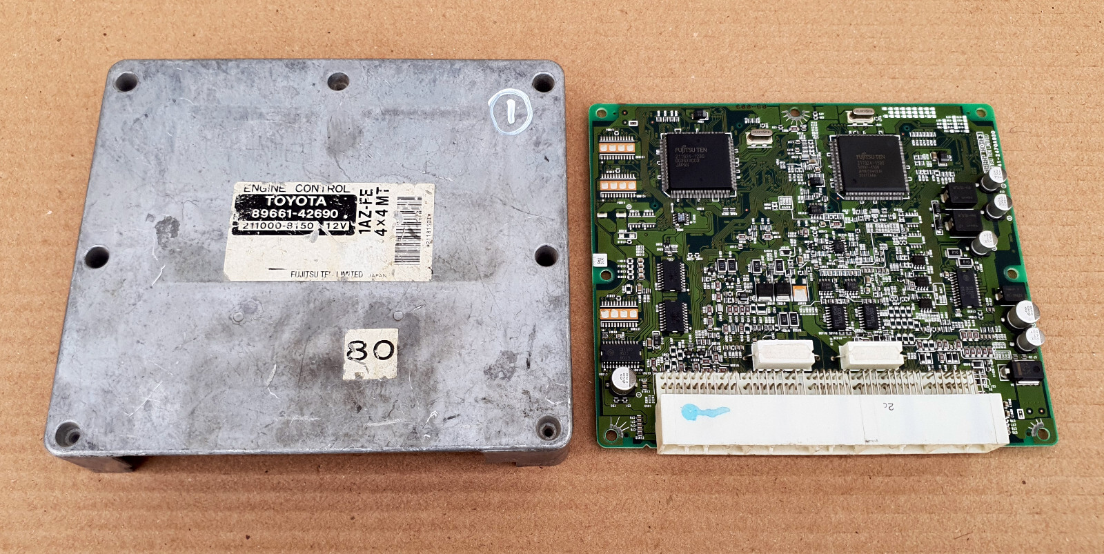 Toyota RAV4 2000-2003 89661-42690 1AZ-FE 4*4 M/T Ecu Ecm oem jdm  211000-8150