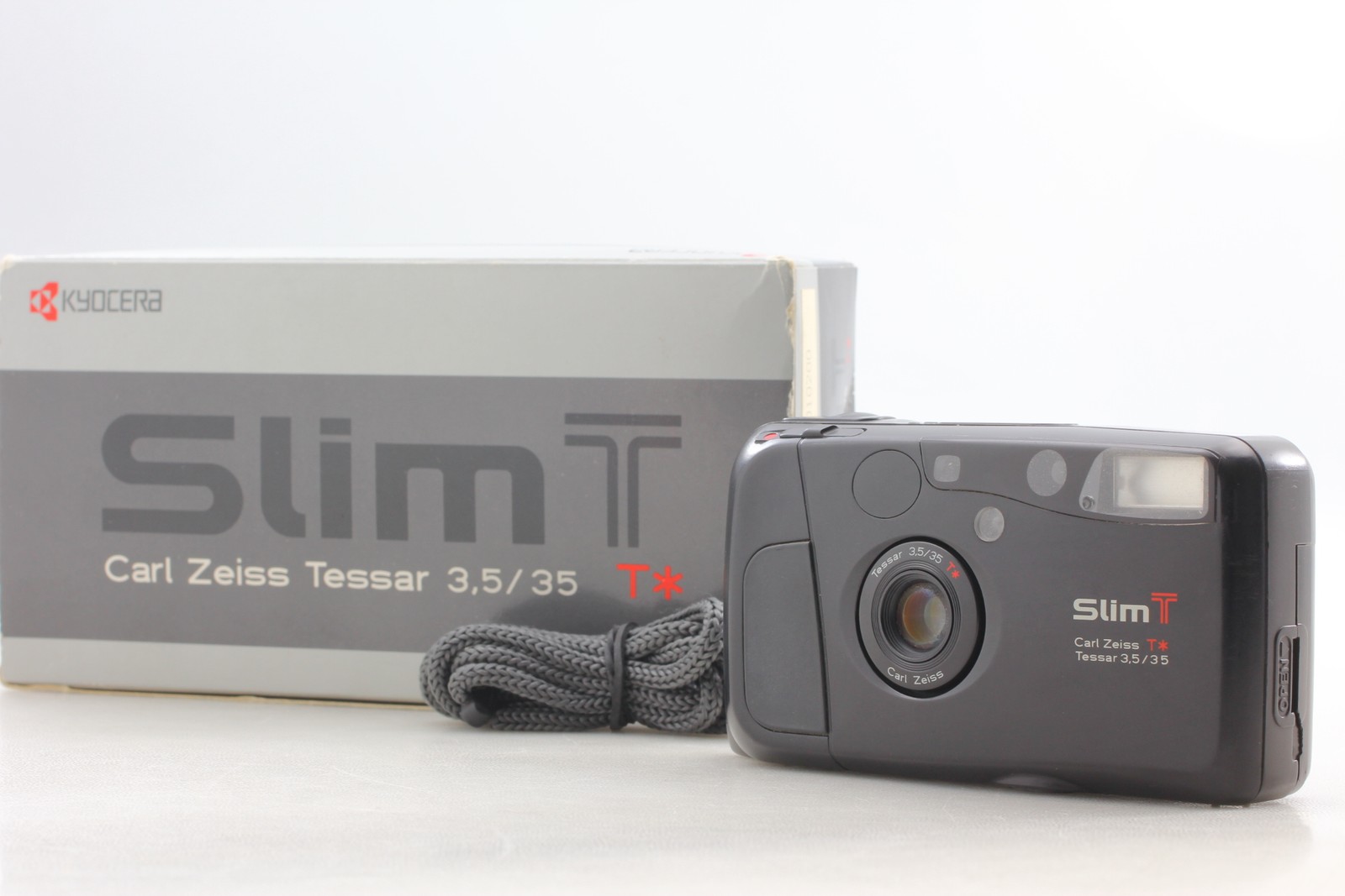 [Exc+5 in Box] Kyocera Slim T Yashica T4 35mm Point&Shoot Film Camera From JPN