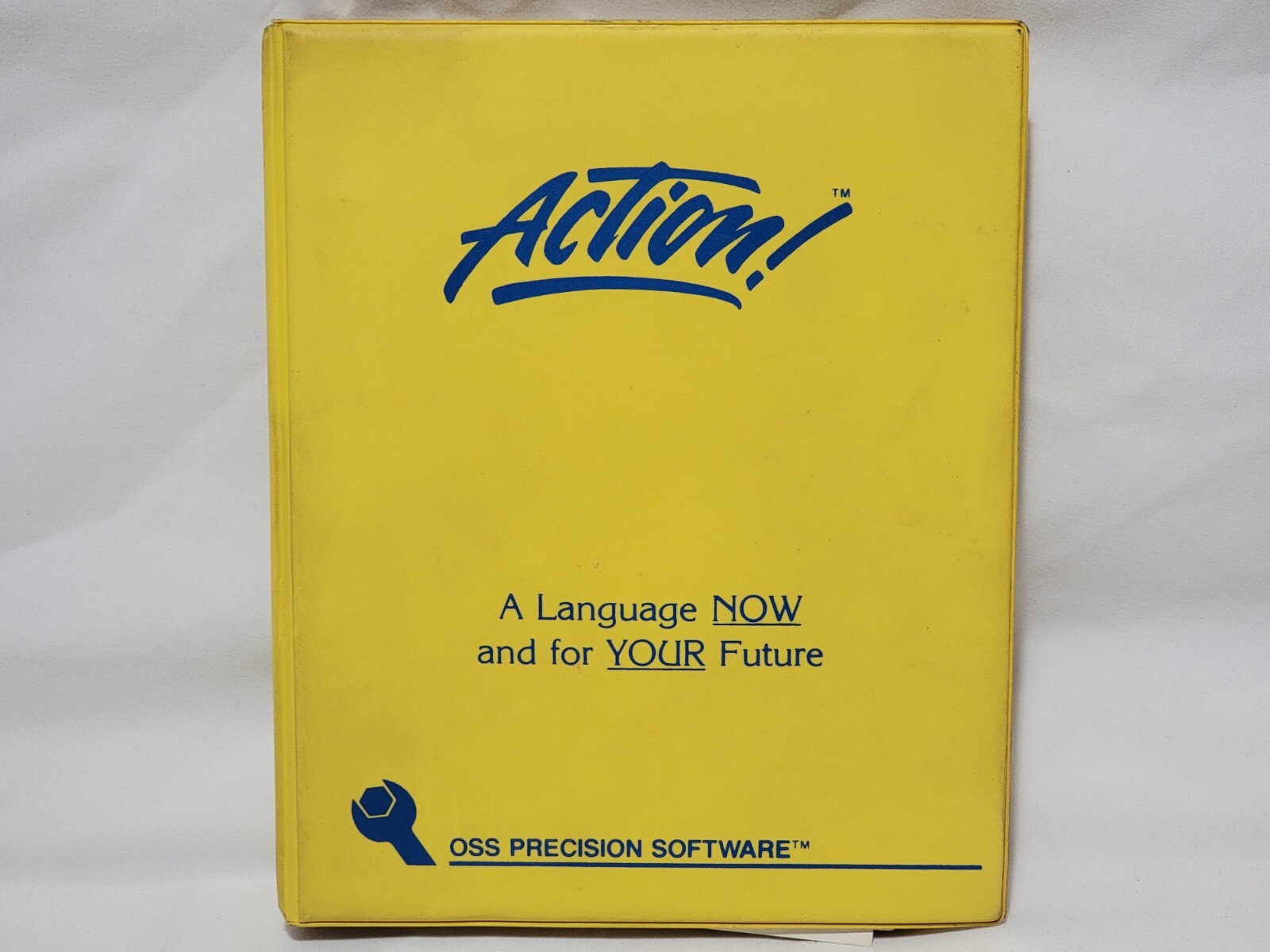 Action Atari 400 800 OSS Programming Language w/ Toolkit Run Time Disk + Manuals