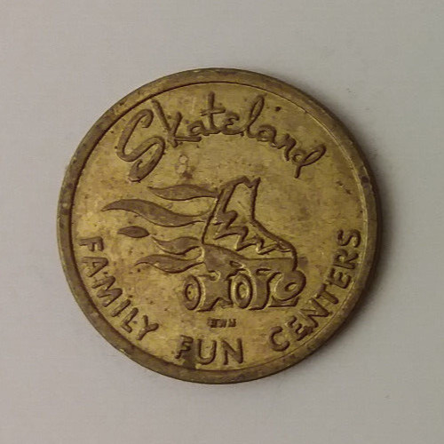 Skateland Lamesa, TX Arcade Game Token 24mm