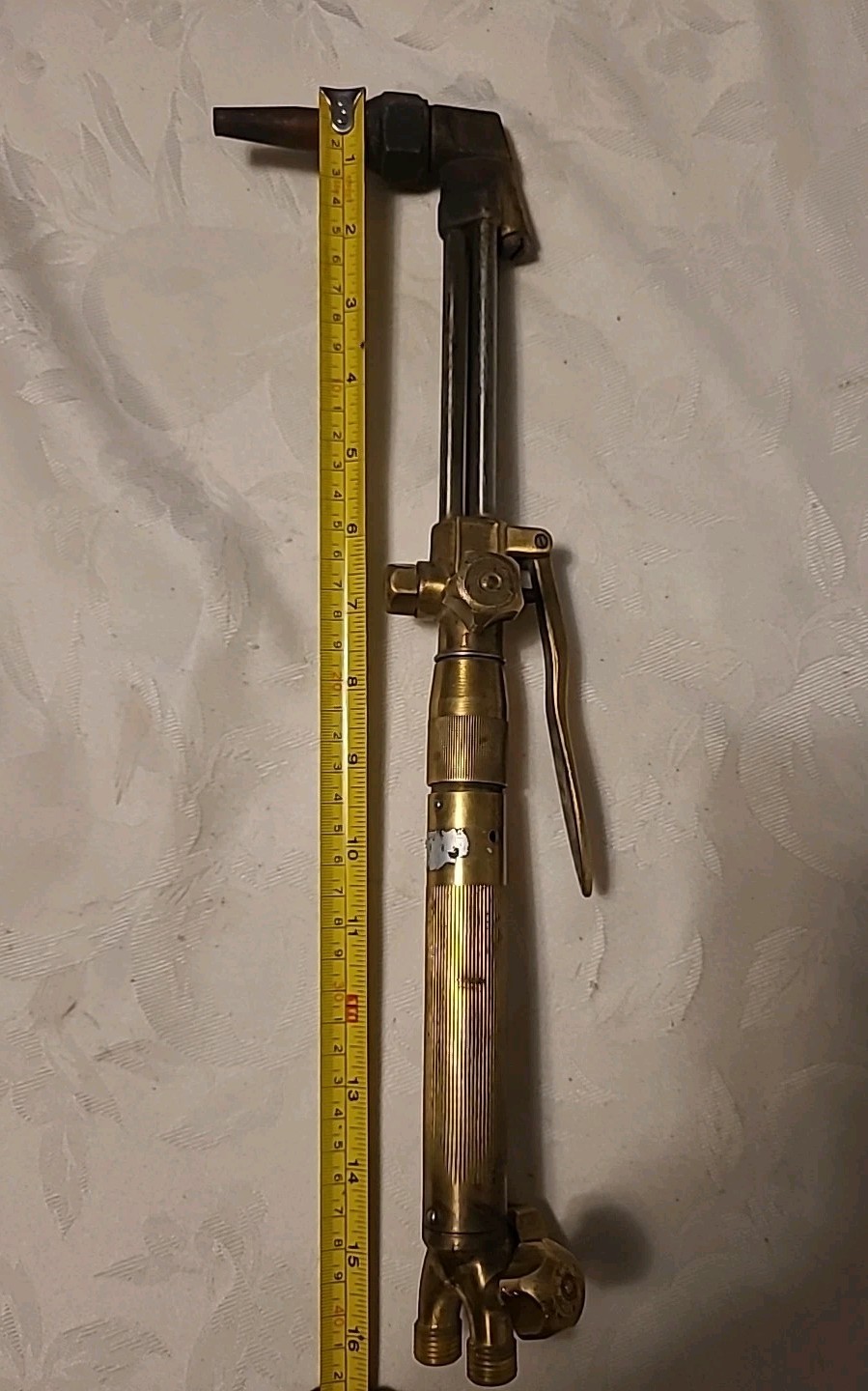 Vintage Cutting Torch Head and Tip Cutting Tool Attachment #442C