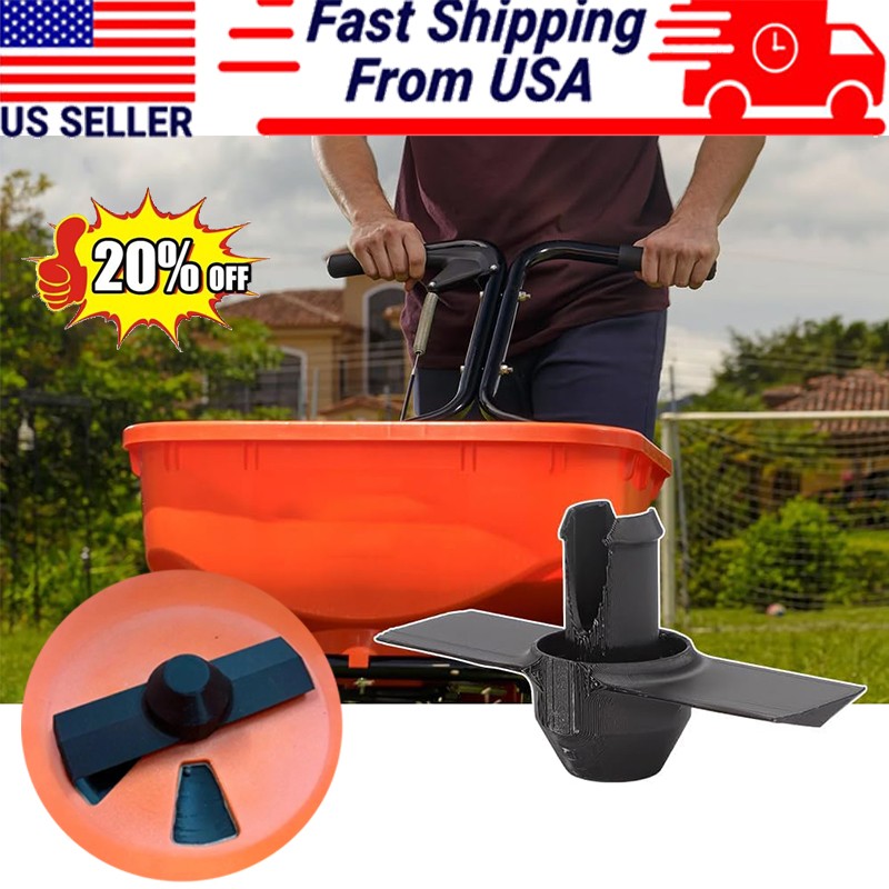 For Echo RB-60 Broadcast Spreader Upgraded Agitator Replacement Longer/Lower Arm
