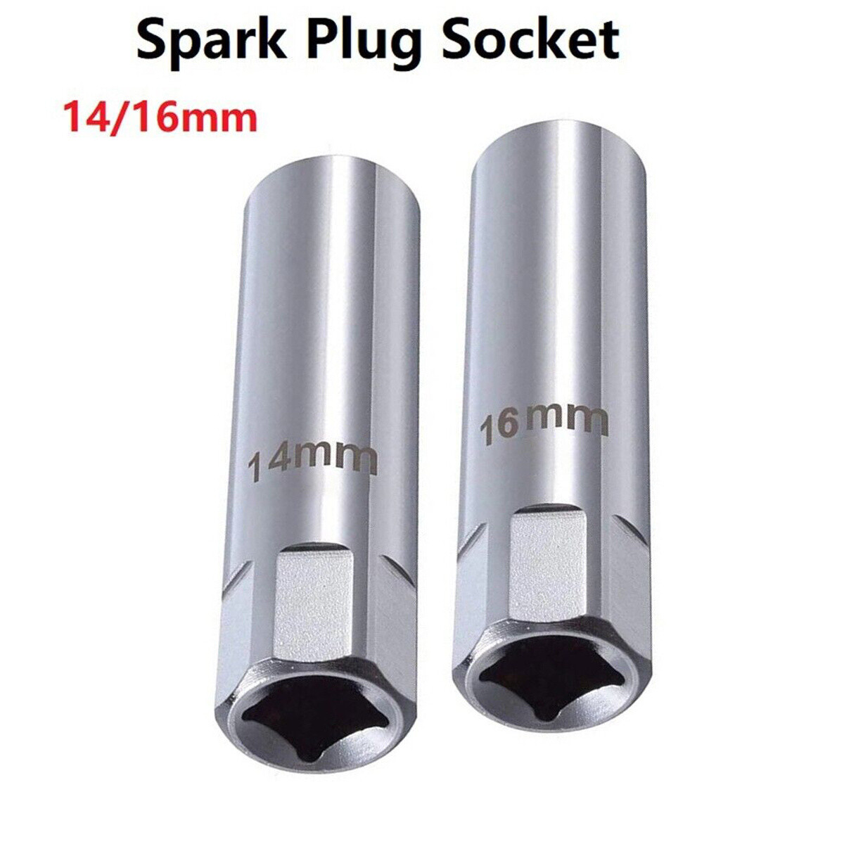 2 Pack Magnetic Spark Plug Socket 3/8 Drive 12 Point Removal Tool for BMW & MINI