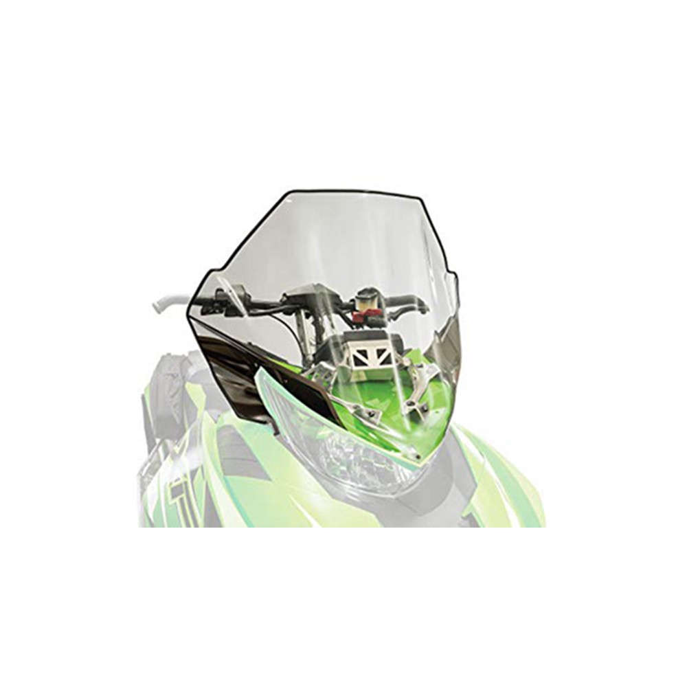 Arctic Cat 7639-383 Black High Touring Windshield 2014-2024 6000 7000 8000 9000